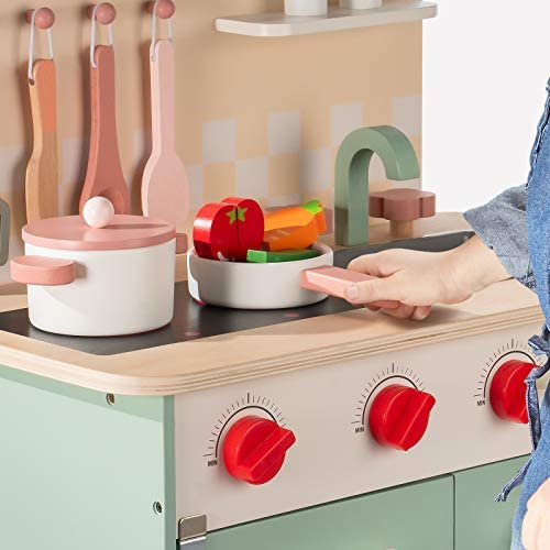 Gourmet Kitchen Hape White Fridge Freezer Hape Wooden Fridge Hape