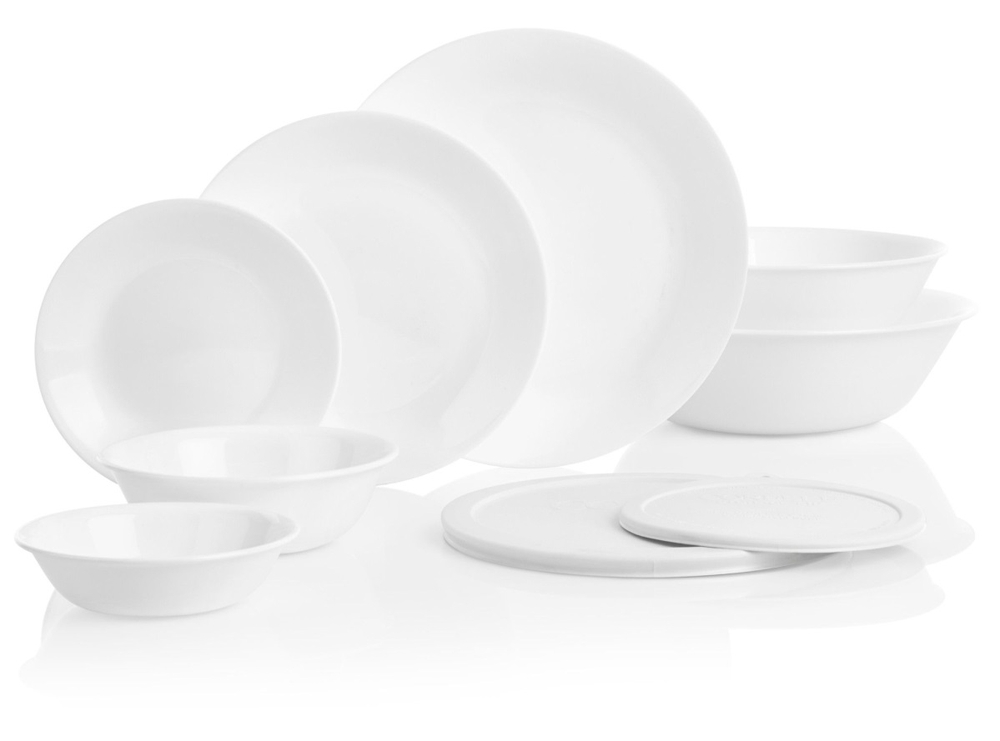 Corelle, თეფშების ნაკრები Kroger, 10 ცალი Veli store