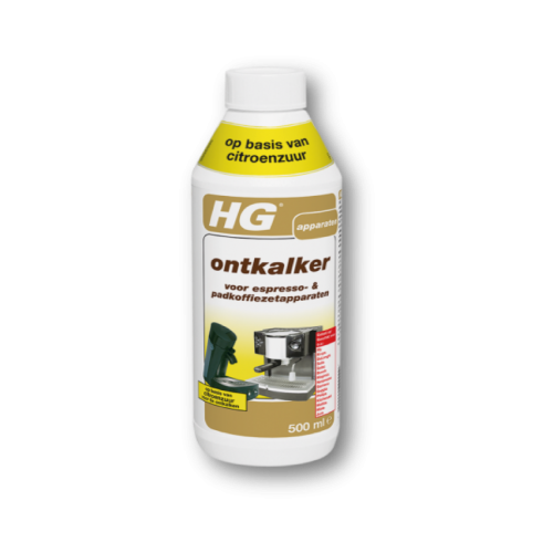 Hg, Coffee Machine Cleaning Fluid, 500 Ml. Veli store
