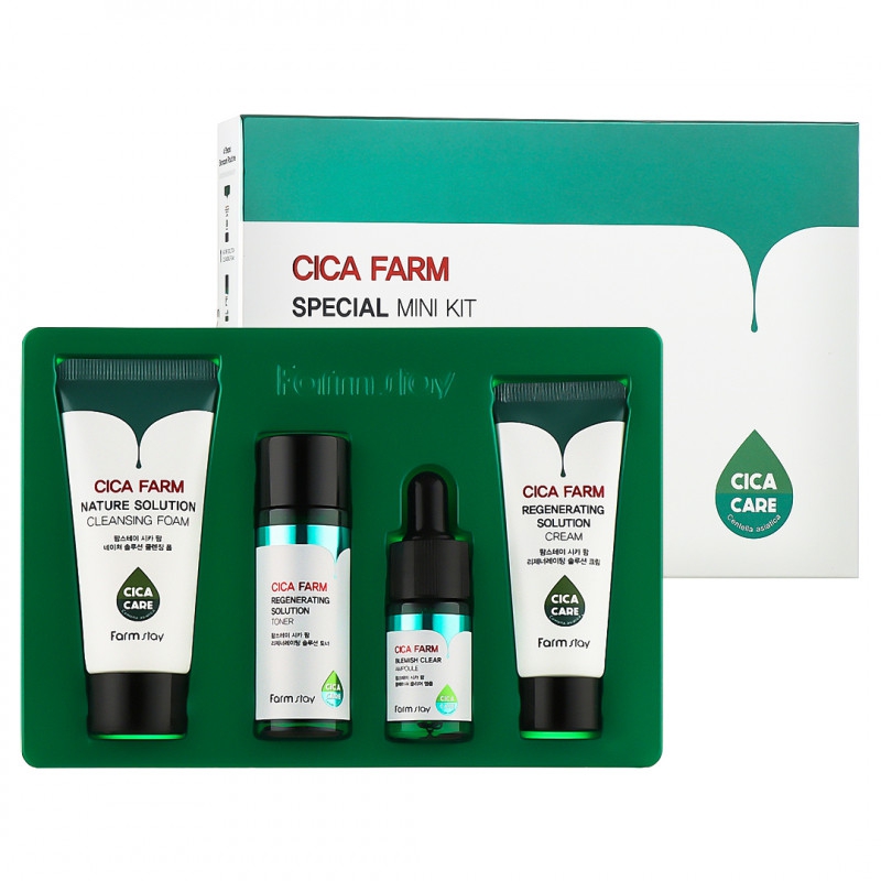 Farmstay Facial Care Kit Cica Farm - Veli store