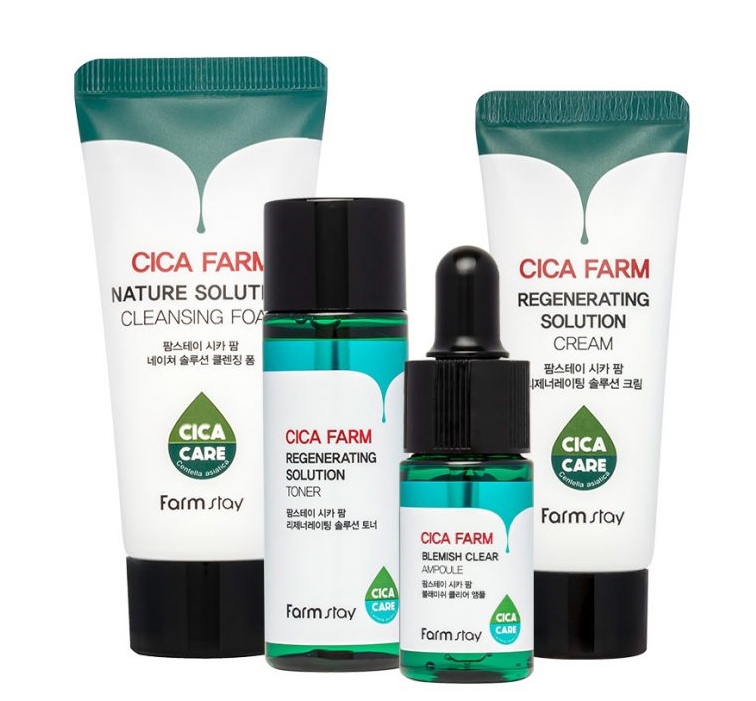 Farmstay Facial Care Kit Cica Farm - Veli store