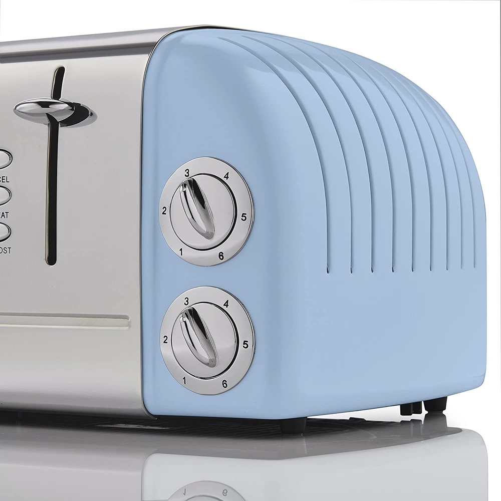 ტოსტერი Swan Retro ST34020 4 Slice Toaster Blue Veli store