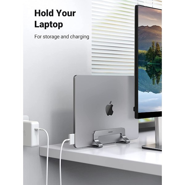 უნივერსალური სადგამი Ugreen LP258 Vertical Laptop Stand Silver Veli store