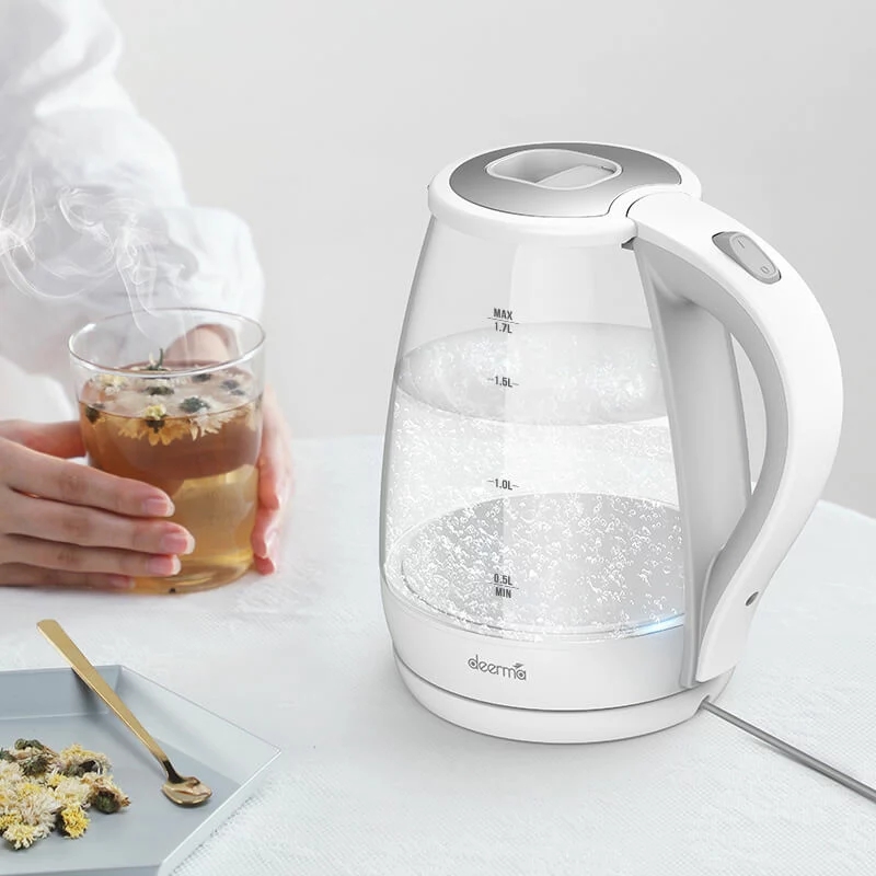 ელექტრო ჩაიდანი Xiaomi Deerma DEM-SH30W Electric Kettle White - Veli store