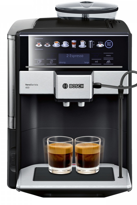 Bosch TIS65429RW Vero Barista 400 Fully Automatic Coffee Machine Black